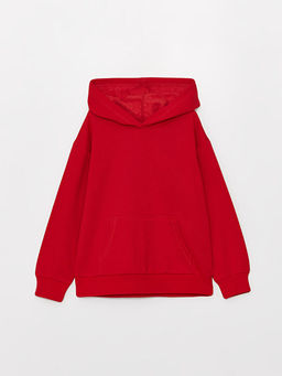 Basic Uzun Kollu K?z ?ocuk Hoodie ve E?ofman Alt? - Waikiki фото 2