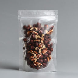 Цена за 50 шт. Прозрачный матовый дой пак,12×18×4 см