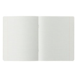 Цена за 9 шт. Тетрадь 24 листа в клетку Calligrata "Сочный Микс. Паттерн", обложка мелованная бумага, ВД-лак, блок №2 (серые листы), МИКС