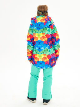 Женская горнолыжная сноубордическая куртка Alpha Endless Ultra Chaleur SNB 423/316_6 Разноцветный  фото 48