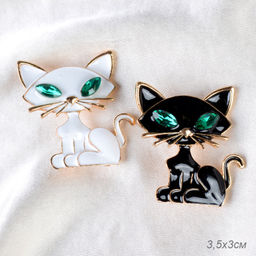 Брошь Кошка / GM287 /уп 24/ - Галеонтрейд фото 4