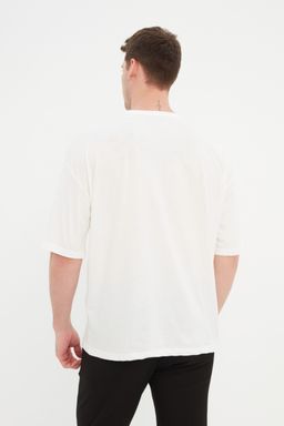 TRENDYOL MAN Tas Oversize Suzene Sehir Nak?sl? %100 Pamuklu T-Shirt TMNSS22TS2268 - Trendyolmilla фото 2