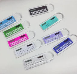 Калькулятор - линейка с лупой, 10см - Aopen фото 2