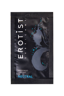 Лубрикант Erotist на водной основе NEUTRAL, нейтральный, саше, 4 мл  фото 2
