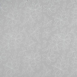 Плёнка для цветов упаковочная глянцевая прозрачная Цветы, белая, 0.6?10 м