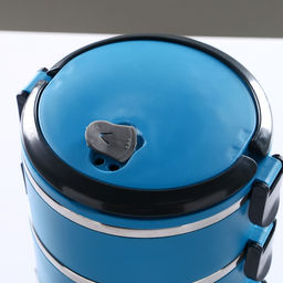 Ланч-бокс Доляна, 2 л, сохраняет тепло 3 ч, 14 х 26 см, микс фото 4