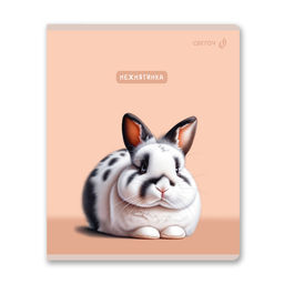 Светоч Т201 Тетрадь ученическая общая, твин лак A5 60 л. на скобе 65 г/кв.м , белизна 100 % 10 шт. клетка 01521 Ушастик  фото 3