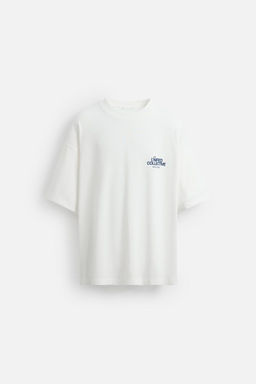 CONTRAST PRINT T-SHIRT - Zara фото 8
