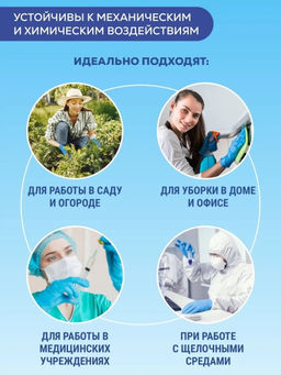 Перчатки резиновые DERMAGRIP (оригинал), арт. 0334 (25 пар в упаковке) ЦЕНА ЗА УПАКОВКУ - Полимербыт фото 3