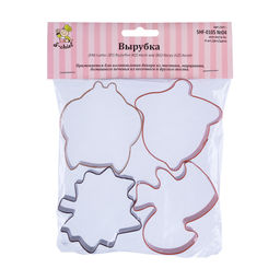 S-CHIEF SHF-0105 Набор вырубок нержавеющая сталь 4 шт №04 Осень фото 11