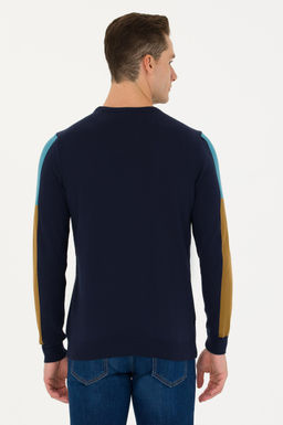 U. S. Polo Assn Мужской темно-синий свитер - U.s. polo assn фото 19
