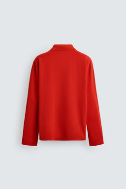 POLO REGULAR FIT ESTRUCTURA PIQU? / Rojo - Zara фото 9