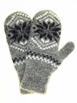 Варежки женские Звезда три цвета - Рассказовские варежки фото 2