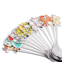 Цена за 2 шт. Ложка детская "Зверушка", малая 815-191