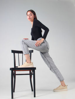 Кеды 158.palomabe/w. Бежевый