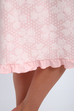 Ночная сорочка из кулирки Василиса персиковый