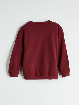 Bisiklet Yaka Erkek ?ocuk Sweatshirt