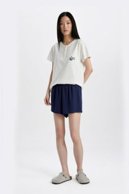 Fall in Love Regular Fit Dokuma Pijama Alt?