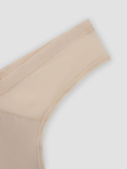 Цена за 2 штуки! Трусы бразилиана женские бежевые - Mark formelle фото 8