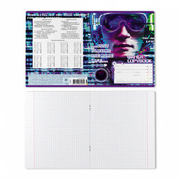 Цена за 10 шт. Тетрадь школьная ученическая ErichKrause Cyber Game, 18 листов, клетка (в плёнке по 10 шт.)_MIX-PACK фото 8