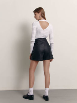 CONTE Шорты под кожу А-силуэта LS 1423 black black