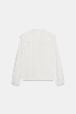 ROMANTIC SHIRT WITH RUFFLES - Zara фото 6