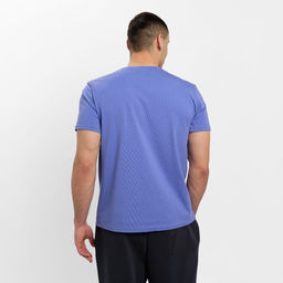 Футболка мужская MINAKU REGULAR FIT: фиолетовая, р-р 44