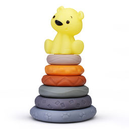 Пирамидка "Мишка-3" в сетке