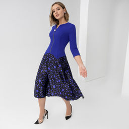 Платье Влиятельная особа (сапфир) - Charutti фото 5