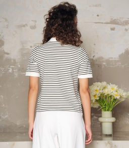 Футболка #КТ1002 (3), чёрный, молочный