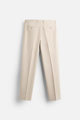 TEXTURED SUIT TROUSERS - Zara фото 6