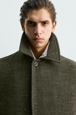 LIMITED EDITION HEATHERED TEXTURE COAT