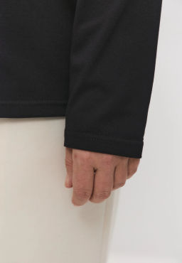 Лонгслив-поло 26204-536 черный