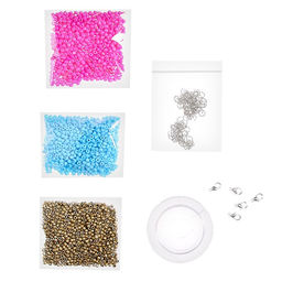 Набор для бисероплетения Украшение из бисера, сердечки