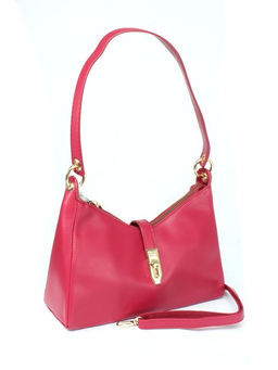 Сумка женская искусственная кожа DJ-СМ 6731-ROSE RED, 1отд, плечевой ремень, фуксия SALE 257775 - Adelia фото 6