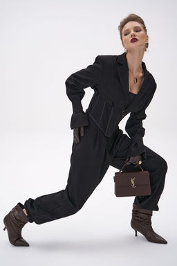 Брюки  алладины Джуди (чёрный) - Эльза фото 19