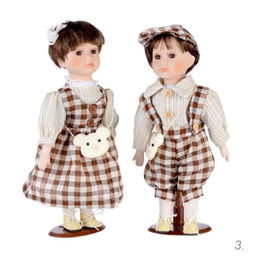 Сувенир коллекционный Мальчик и Девочка 2 штуки набор 31 см / 1213 /уп 24/ - Галеонтрейд фото 4