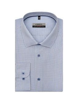 Сорочка мужская длинный рукав GREG 124/231/6177/Z/1p