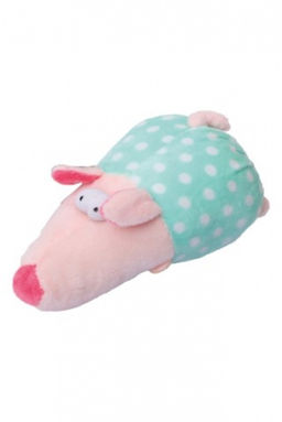 ВИА Плюшевая игрушка для собак "Поросенок" с пищалкой, 14,5 см (Plush dog beak toys,pig,with squeaker inside, 14.5 cm 140147 140147 140147 140147