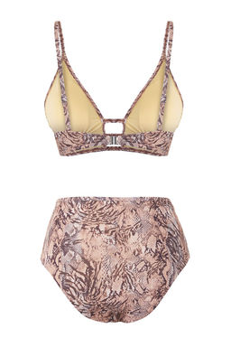 TRENDYOLMILLA Siyah Ucgen Yuksek Bel Regular Bikini Tak?m? TBESS25BT00170  фото 6