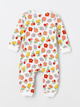 Bisiklet Yaka Uzun Kollu K?z Bebek Fermuarl? Tulum 2li - Waikiki фото 3