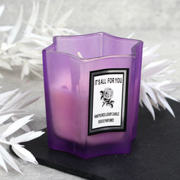 Свеча ароматическая в подсвечнике 7х7 см / B712 /уп 96/ - ГалеонТрейд фото 7