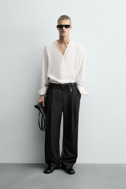 FLOWING RELAXED FIT SHIRT