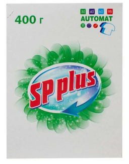 SP PLUS стир.порошок 400гр Эконом Автомат (картон)