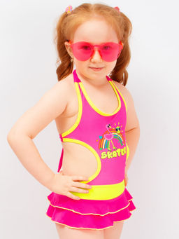 Купальник слитный для девочки MID