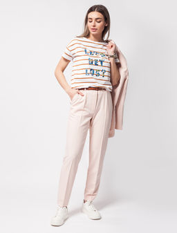 VILATTE / Брюки классического силуэта дудочки со стрелками