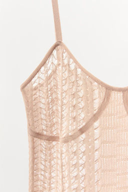 FINE KNIT TOP WITH OPENWORK - Zara фото 5