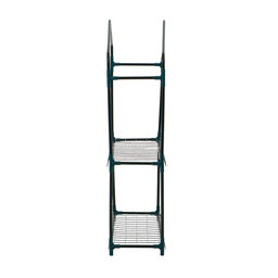Парник-стеллаж, 2 полки, 93×22×69 см, металлический каркас d=12 мм, чехол плёнка 80 мкм, Greengo