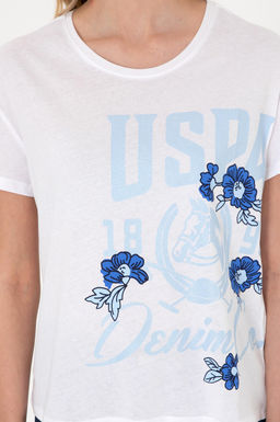 Kad_n Beyaz Ti__rt Sepette S_rpriz _ndirim - U.s. polo assn фото 6