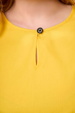 Платье ANELLI 1059 желтый  фото 4